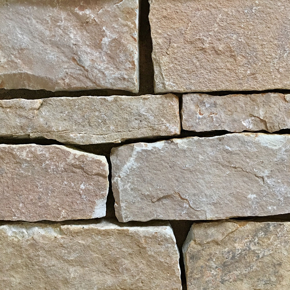 Brown Fieldstone Square & Strips